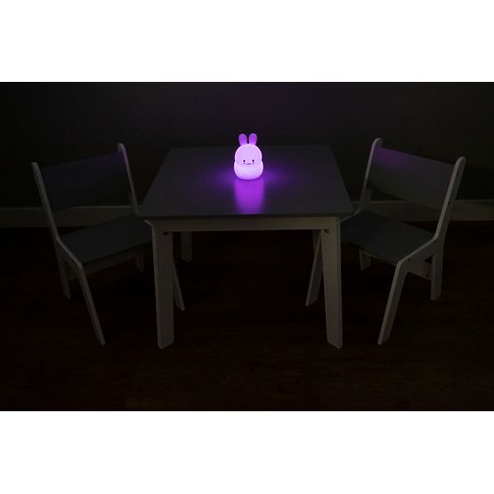 Ourbaby - Children's Table and Chairs - Gray-White