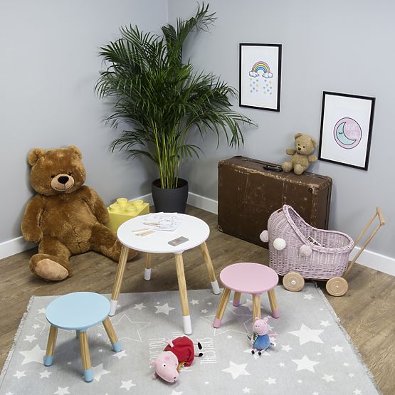Ourbaby round table with chairs for children
