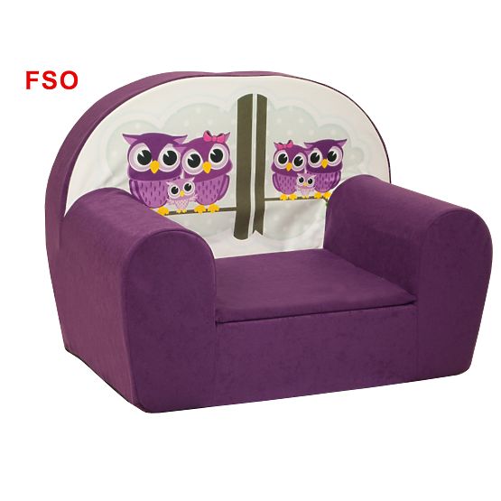 Owls Children's Armchair - Various Colours