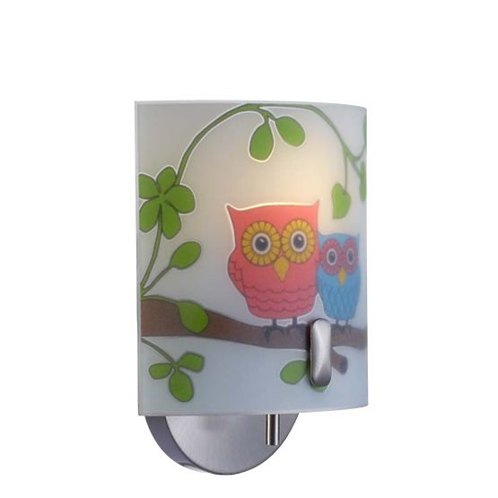Owls Children's Wall Light