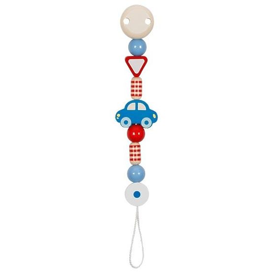 Pacifier Clip with Cars