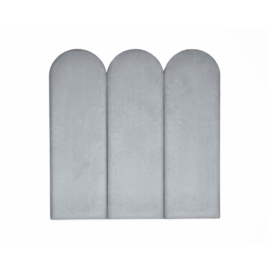 Obluček upholstered panel - gray