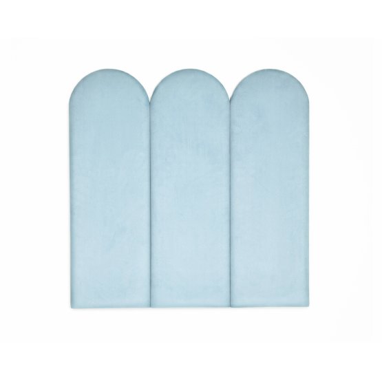 Obluček upholstered panel - baby blue