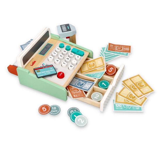 Pastel Cash Register - Wooden Toy