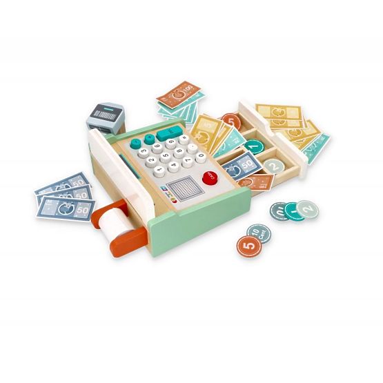 Pastel Cash Register - Wooden Toy
