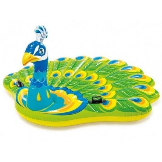 Inflatable mat Peacock