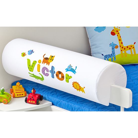 Personalised Safety Rail Protector - Safari Animals
