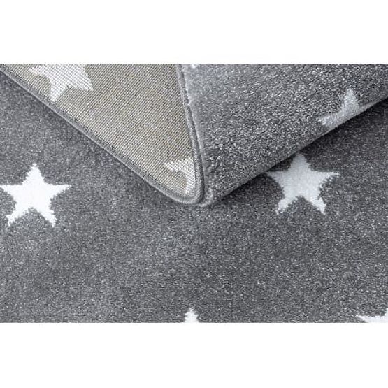 PETIT CLOUD Carpet, STARS, gray