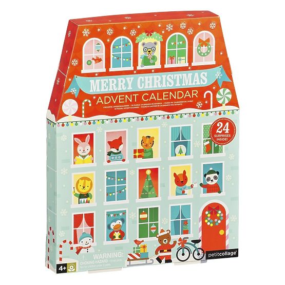 Petit Collage Christmas Advent Calendar