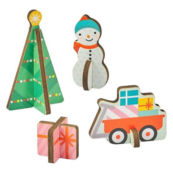 Petit Collage Christmas Advent Calendar