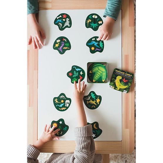 Petit Collage Dinosaur card game