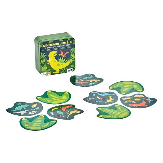 Petit Collage Dinosaur card game