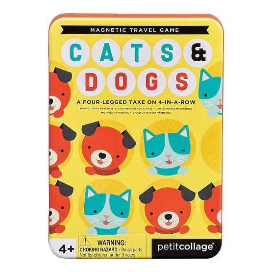 Petit Collage Magnetic Game Cats and Dogs