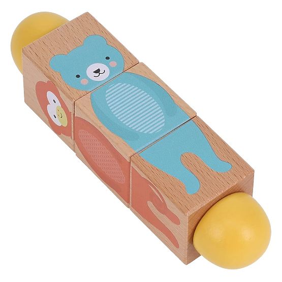 Petit Collage Wooden Twist Toy Match