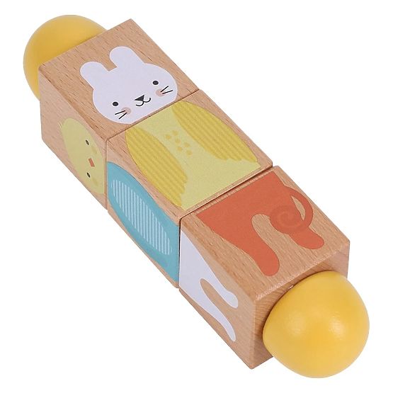 Petit Collage Wooden Twist Toy Match