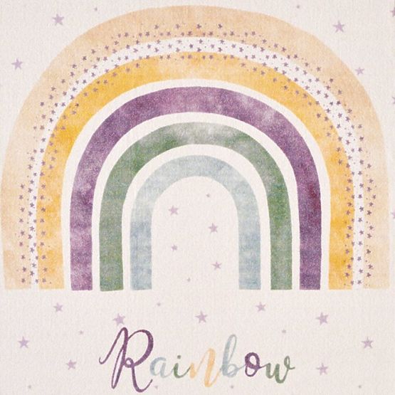 Piece children's rug Play - Rainbow