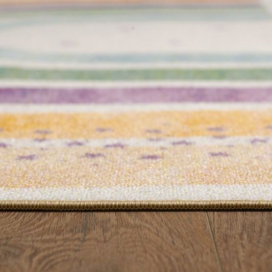 Piece children's rug Play - Rainbow