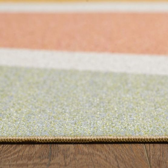 Piece children's rug Play - Rainbow sunshine