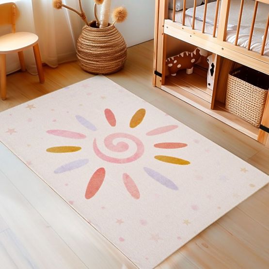 Children's Rug Piece Play - Sun