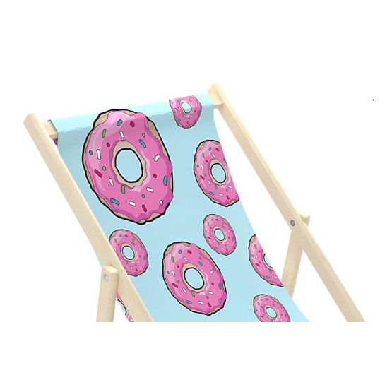 Pink Donuts beach chair