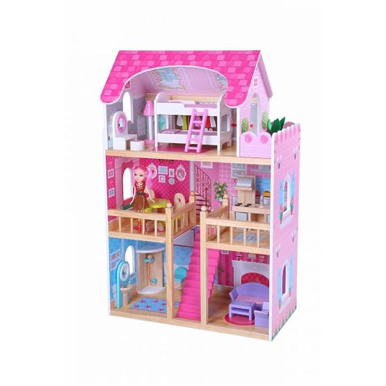 Pink Residency Wooden Dolls' House