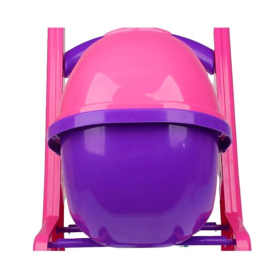 Plastic stroller for dolls