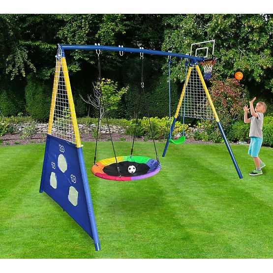 Playground AMICO 2 Swings Game Basket