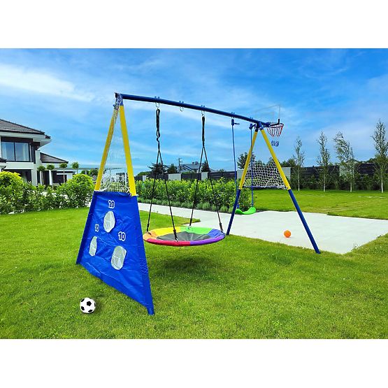 Playground AMICO 2 Swings Game Basket