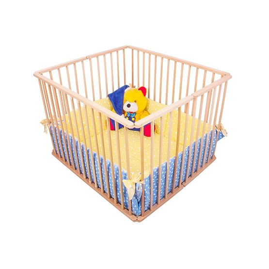 Playpen / game blanket Zig-Zag cream