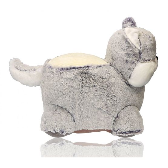 Plush Stool Dog Husky Seat