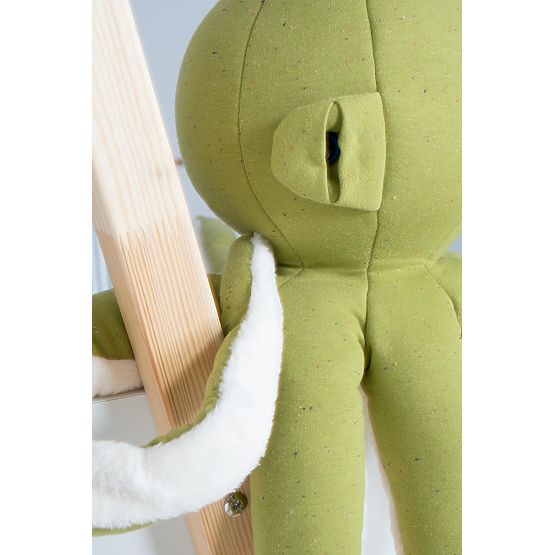 Plush squid - green