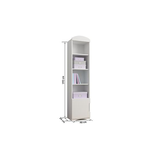 Police bookshelf Classic - narrow