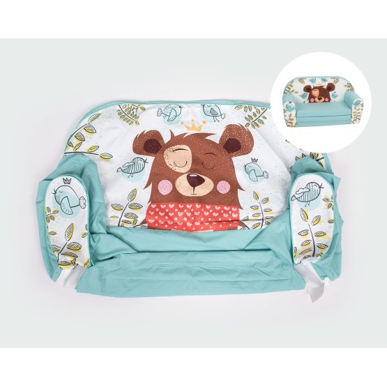 Sofa cover - Sleeping teddy bear