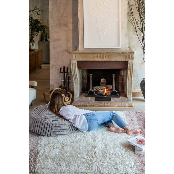 Pouffe round bean bag - Lorena Canals