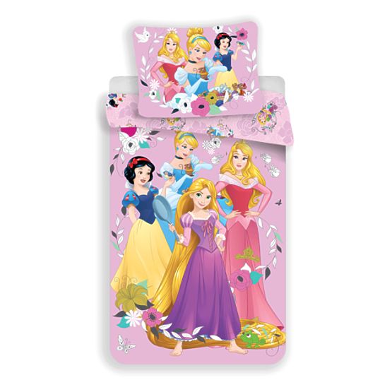 Children's Bedding Princesses 140x200 cm + 70x90 cm