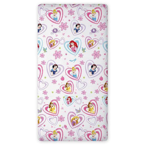 Princess Children's Bed Sheet - 90 x 200 cm