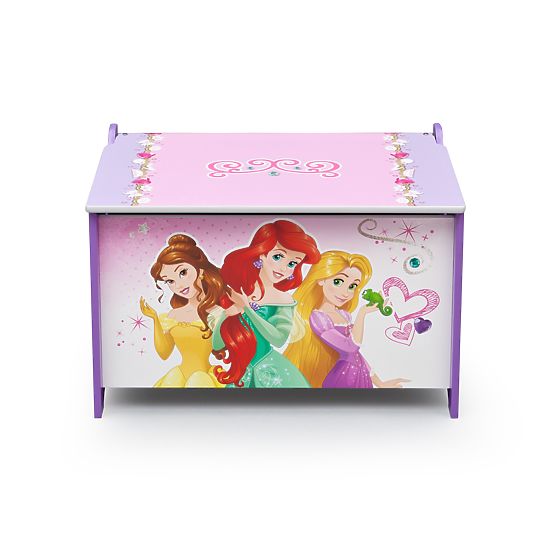 Princess I Wooden Toy Chest
