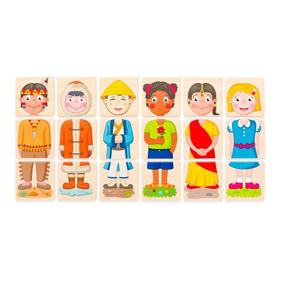 Professions and People from Around the World - Assemble and Discover