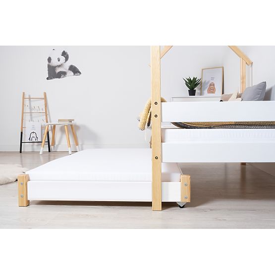 Pull-Out Trundle Bed Vario with Foam Mattress - SCANDI