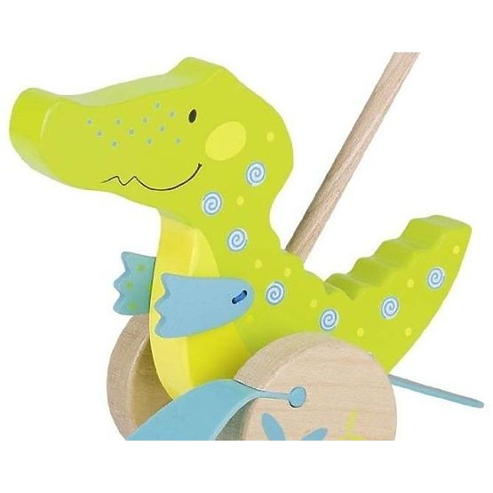 Pulling a crocodile on a Susibelle pole