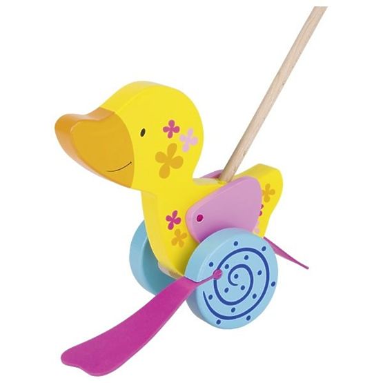 Pulling a duck on a Susibelle pole