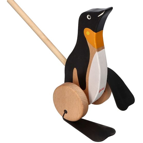 Pulling animal on a stick - Penguin