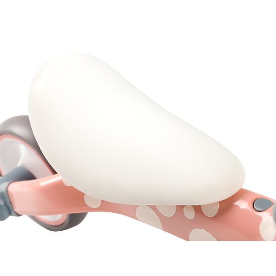 Push bike Mini - pink with white dots