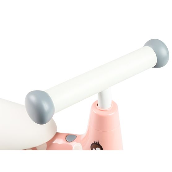 Push bike Mini - pink with white dots