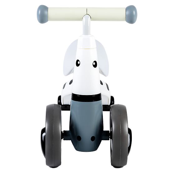 Push bike Mini - white with black strips
