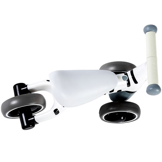 Push bike Mini - white with black strips