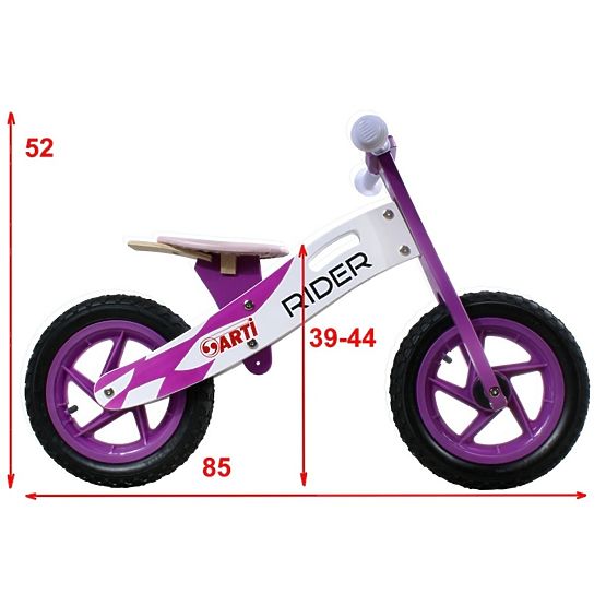 Push bike round ARTI RIDER Al green