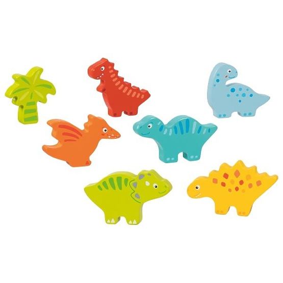 Puzzle and Figures, Dino 2-in-1 Jigsaw