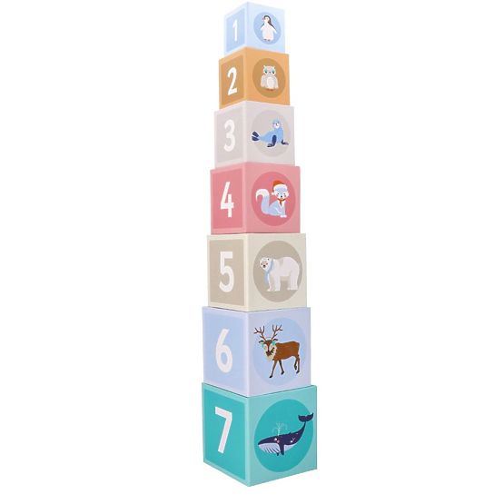 Pyramid of Cups Arctic Animals