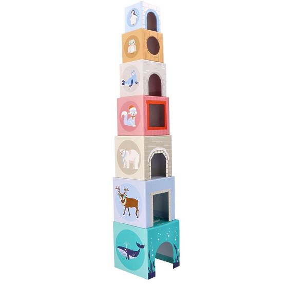 Pyramid of Cups Arctic Animals